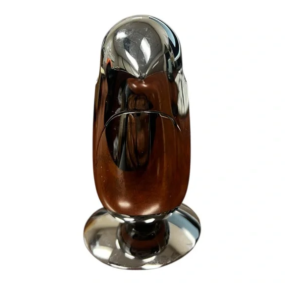 Chip Alessi Magnetic Paper Clip Holder Design Rodrigo Torres Chrome Plated Zamak - Picture 8 of 9